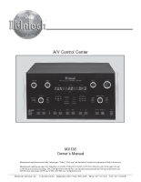 McIntosh MX-136 - Owners manual